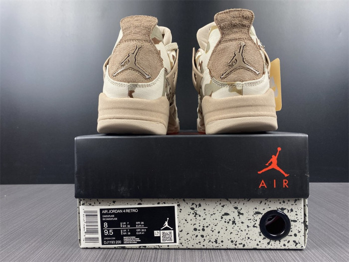 Aleali May x Air Jordan 4 “Camo” DJ1193-200