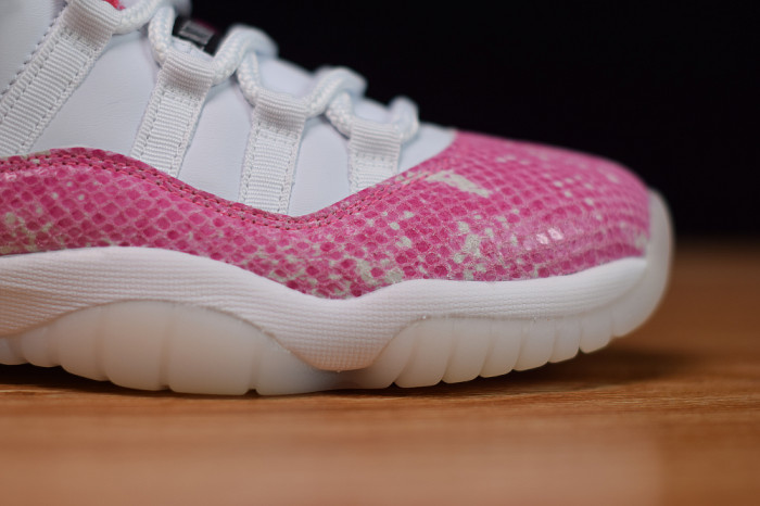 Air Jordan 11 Low WMNS “Pink Snakeskin” AH7860-106