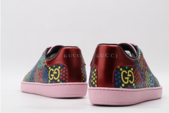 G*u*i ace embroidered low-top sneaker 610085 h2020 1115