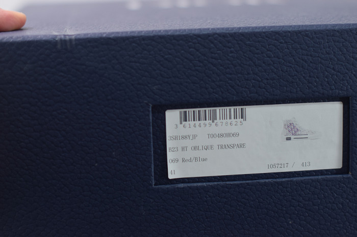 DR B23 OBLIQUE HIGH TOP SNEAKER“CD Ghosting”