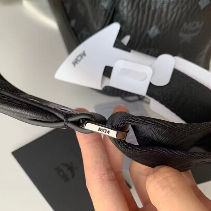 MCM backpack 13"W x 16"H x 5"D