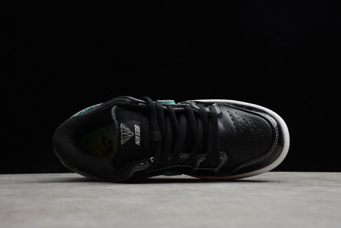 nike sb dunk low Di*m*nd supply co black Di*m*nd bv1310-001